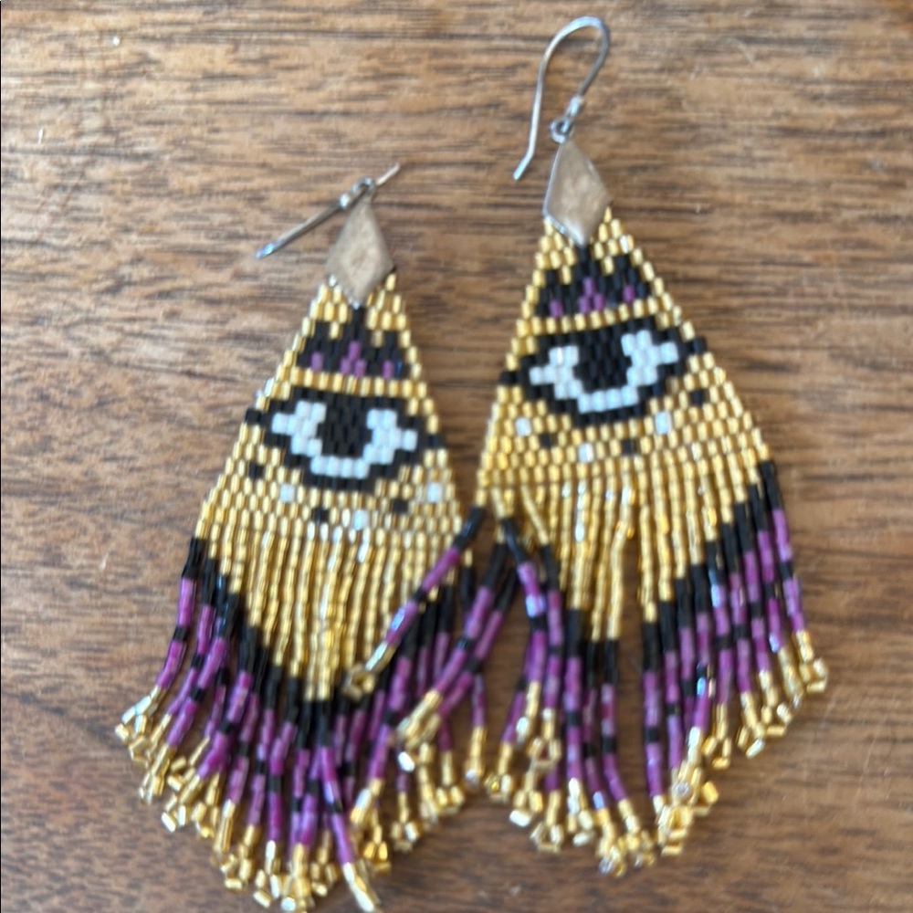 beaded earrings
